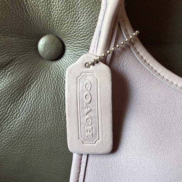 Vintage Coach Lavender Mini Zip Ergo 9020 Lilac Light Purple - Picture 2 of 16